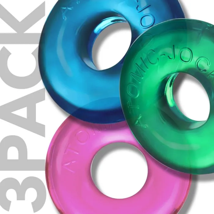 Oxballs Oxballs Ringer Max 3 Pack Cock Ring Neon Male Sex Toys