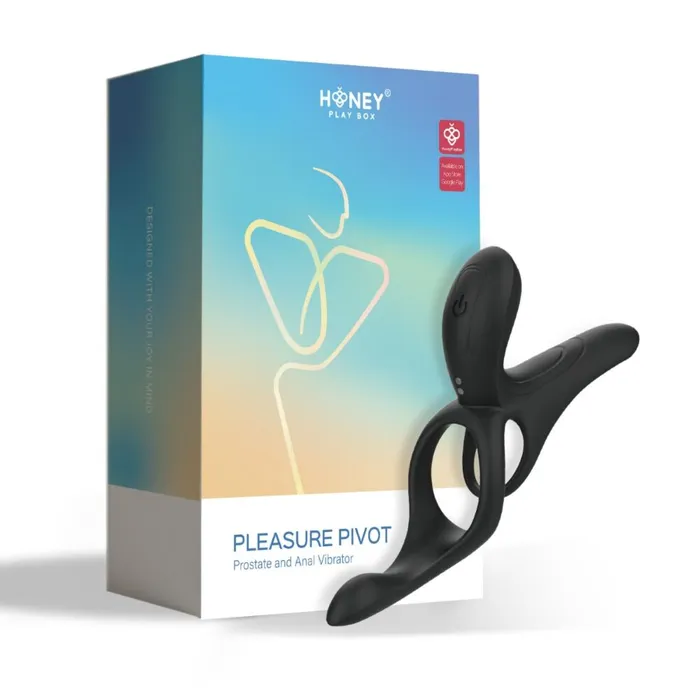 Pleasure Pivot AppControlled Couples Vibrator Honey Play Box Vibrators