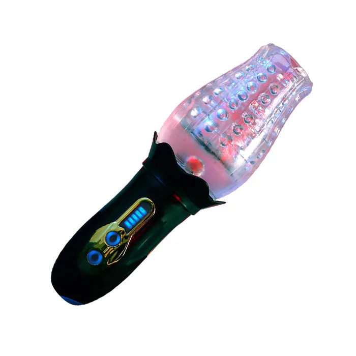 Rocket Glow Rotating Masturbator and Penis Trainer FRISKY BUSINESS SG Male Sex Toys Rocket Glow Rotating Masturbator and Penis Trainer FRISKY BUSINESS SG Male Sex Toys