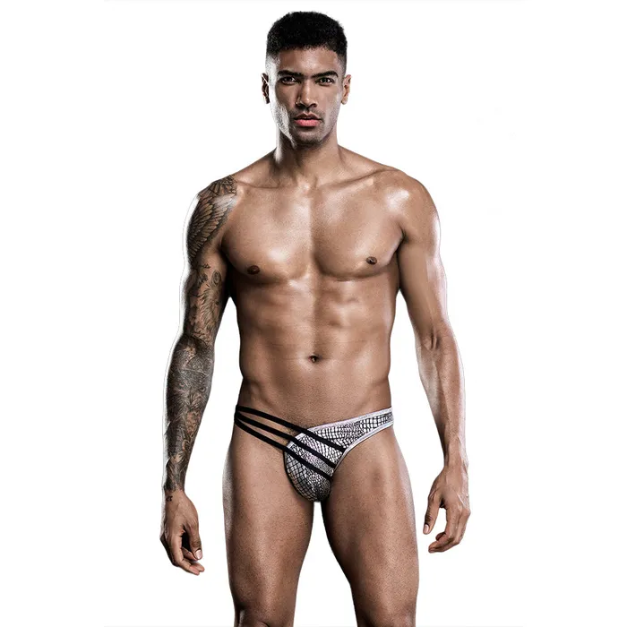 Skivvies Black Cobra Sexy Male Strapes Underwear FRISKY BUSINESS SG Anal