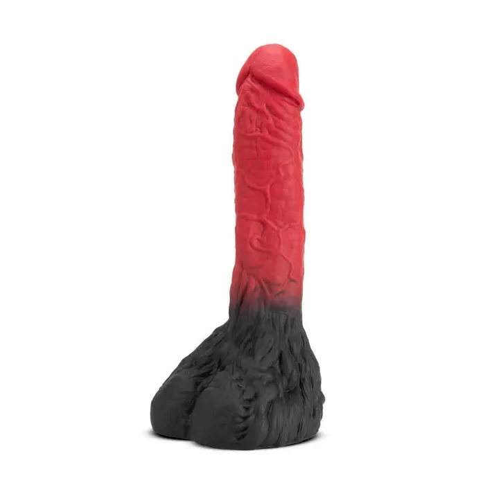 The Realm Lycan Lock On Werewolf Dildo RedBlack Blush Dildos