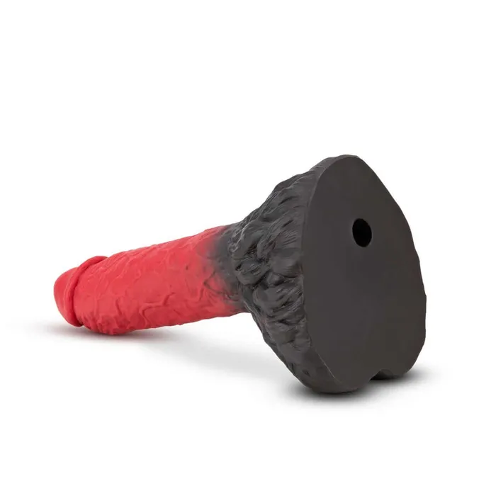The Realm Lycan Lock On Werewolf Dildo RedBlack Blush Dildos