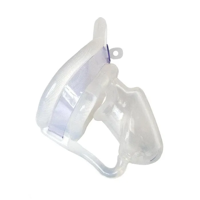 vendorunknown Male Sex Toys Birdlocked Silicone Neo Chastity Device Clear