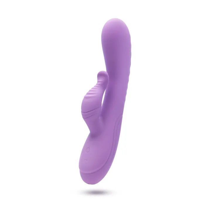 Vibrators Blush Blush Evelyn Rabbit Dual Vibrator Purple