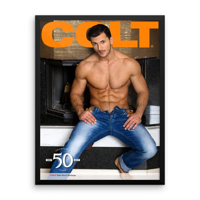 Vibrators COLT Store COLT Man Framed Poster Buck Santiago Vibrators COLT Store COLT Man Framed Poster Buck Santiago