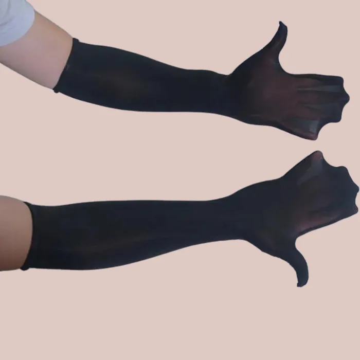 Vibrators House of Chastity Elbow Length Nylon Style Gloves