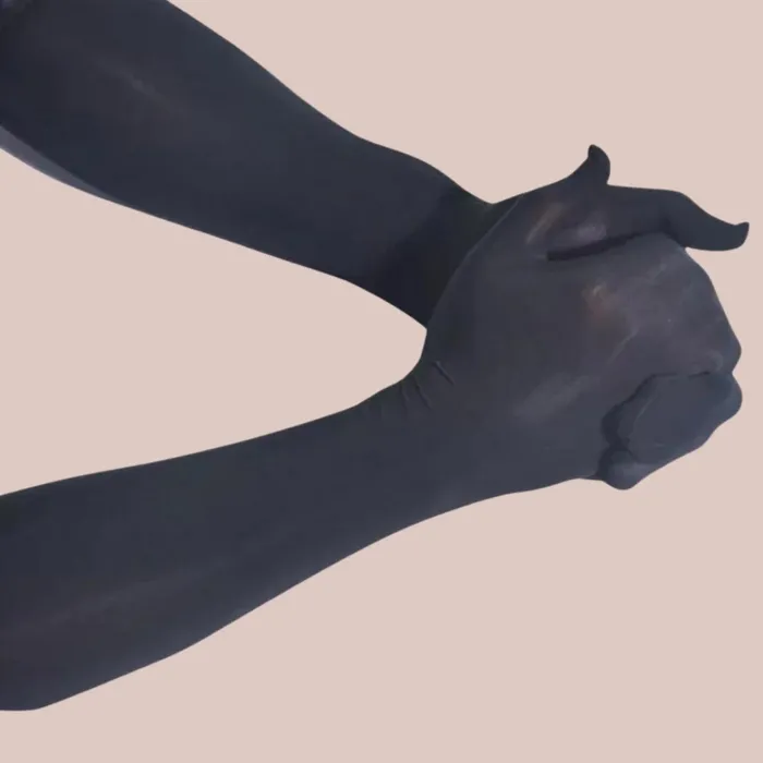 Vibrators House of Chastity Elbow Length Nylon Style Gloves