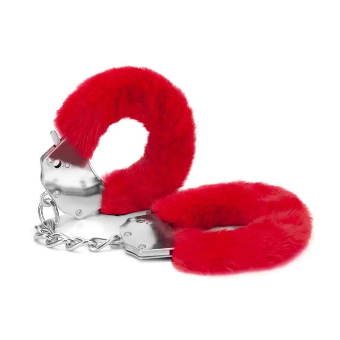 Vibrators ME YOU US Me You Us Furry Handcuffs Red