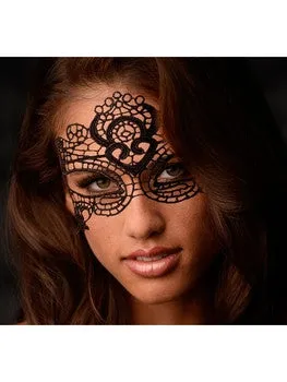 Wholesale Solutions Ltd The Enchanted Black Lace Mask Anal