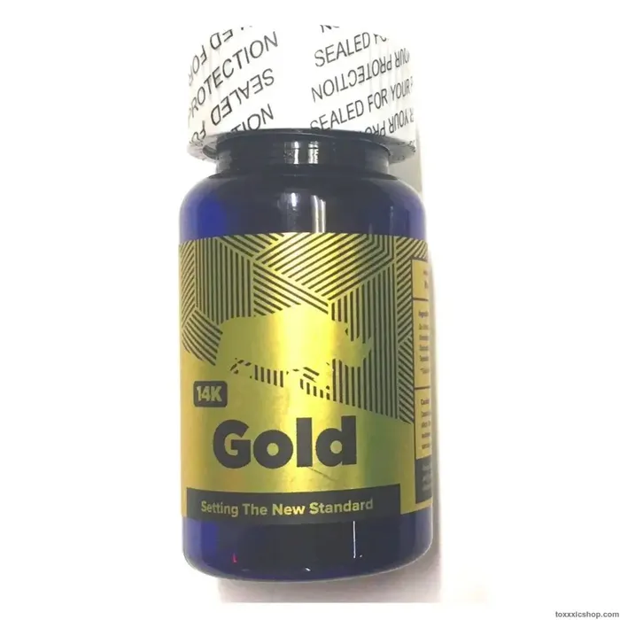 14k Gold 6pc Bottle Assorted Pill Vendors Vibrators