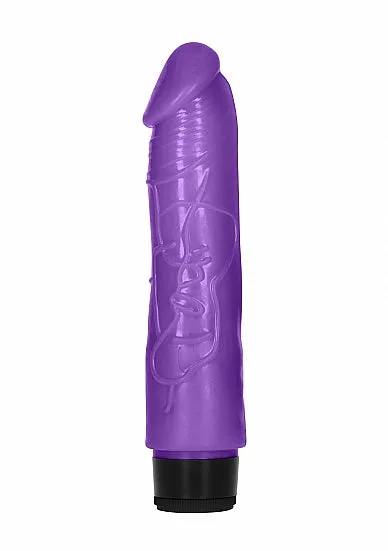 8 Inch Thick Realistic Dildo Vibe Purple HonourSkintwocom Anal