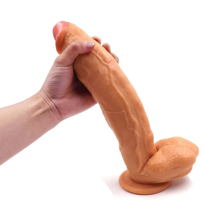 A22 Alien ExtraLarge Ultra Realistic Suction Cup Dildo with Balls 12 Inch Modi Dildos
