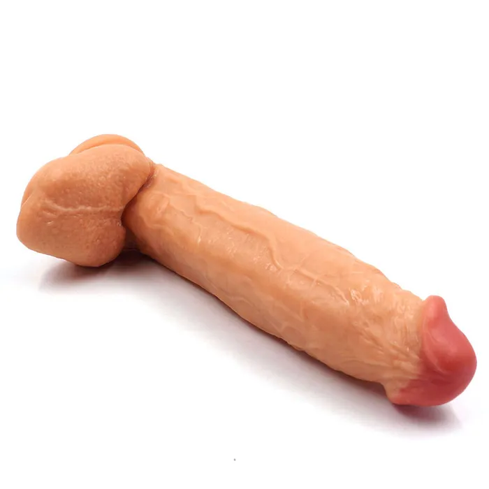 A22 Alien ExtraLarge Ultra Realistic Suction Cup Dildo with Balls 12 Inch Modi Dildos