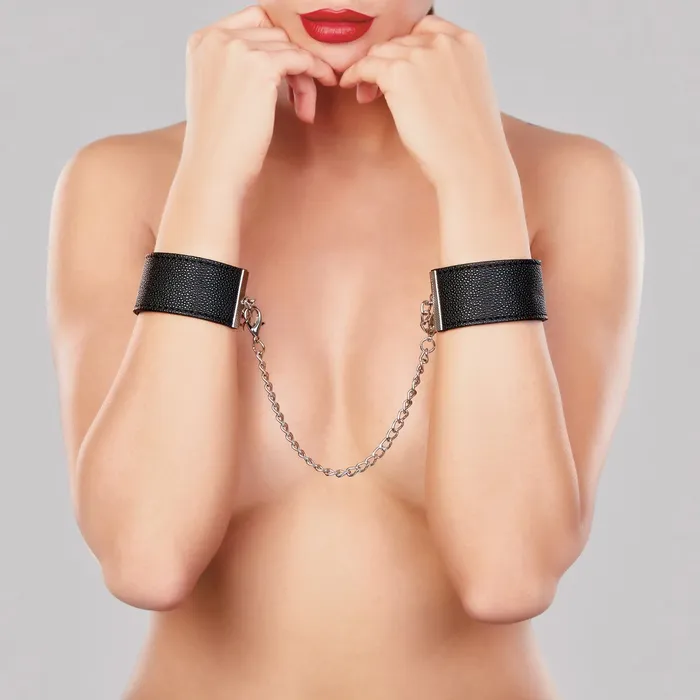 Allure Adore Lust in Love Cuffs Black Allure Vibrators