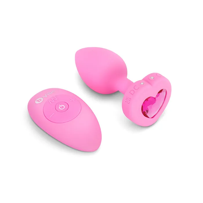 Anal bVibe Vibrating Heart Plug bVibe