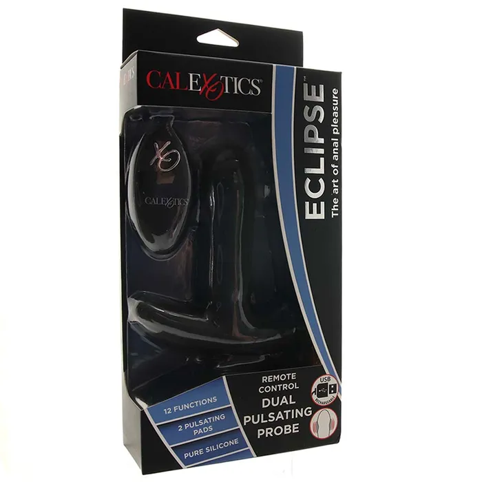 Anal CalExotics Eclipse Dual Pulsating Anal Probe Anal CalExotics Eclipse Dual Pulsating Anal Probe