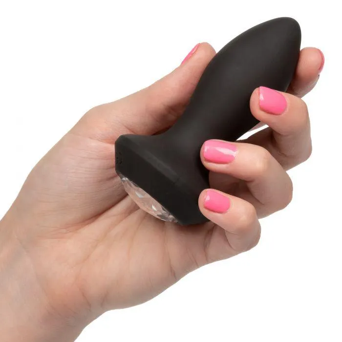 Anal CalExotics Power Gem Vibrating Crystal Probe Black CalExotics