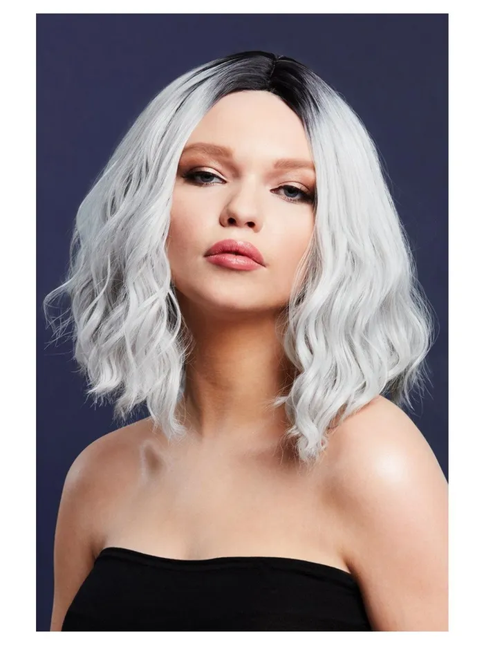 Anal HonourSkintwocom Cara Wig Two Toned Blend Ice Silver