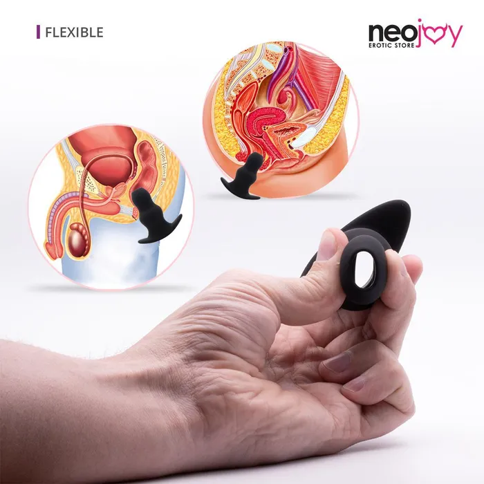 Anal Neojoy Prostate Massager Silicon Flexiable Extra Small 77 cm 3 inch Neojoy