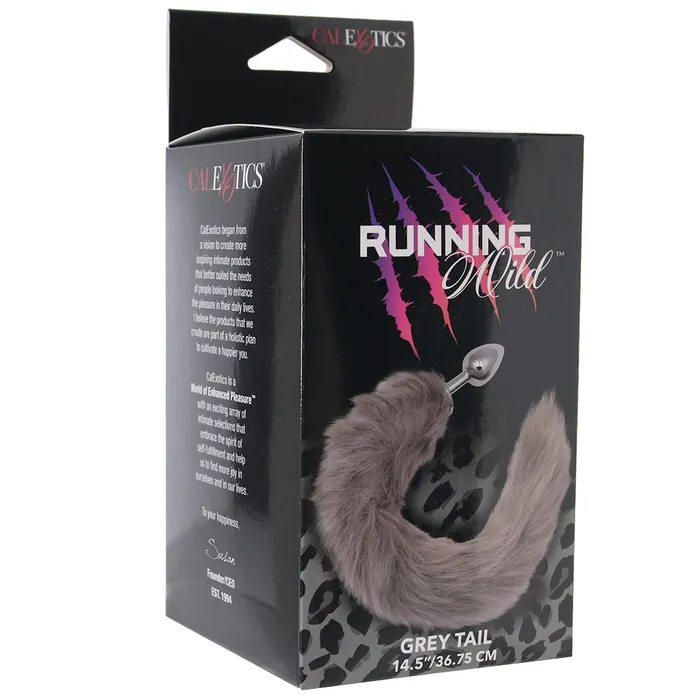 Anal Running Wild Grey Tail Plug CalExotics