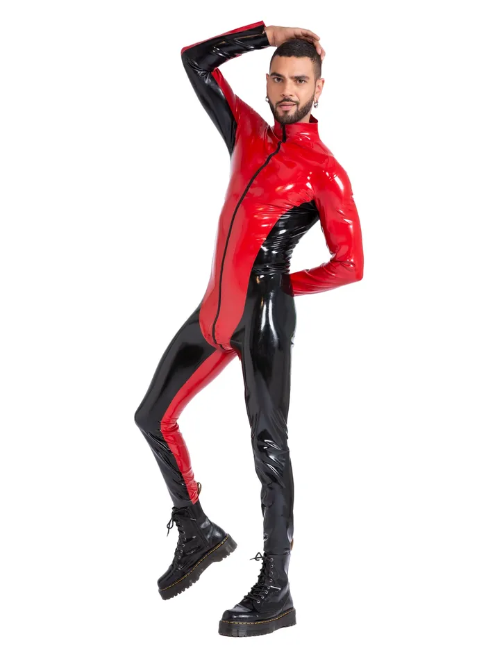 Blazing Latex Catsuit HonourSkintwocom Vibrators