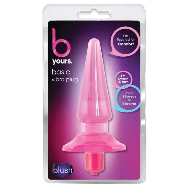 Blush Anal Blush B Yours Basic Vibra Plug