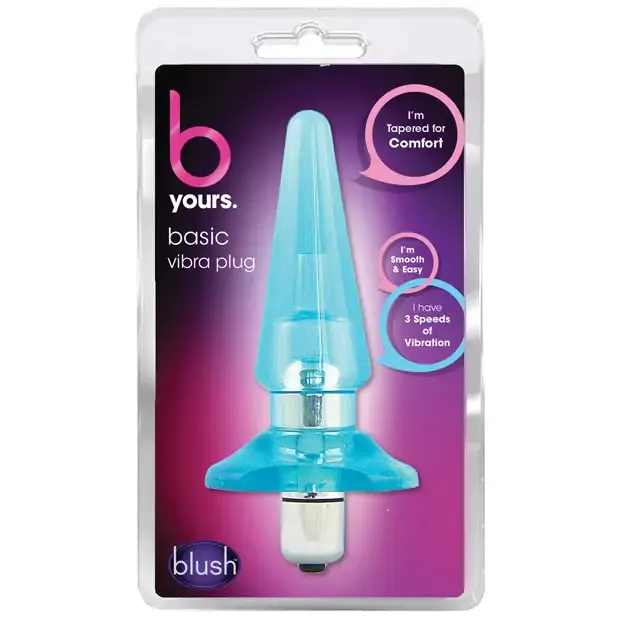 Blush Anal Blush B Yours Basic Vibra Plug
