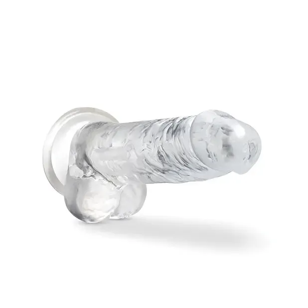 Blush Dildos Blush Naturally Yours Crystalline 7 in Dildo with Balls Suction Cup Diamond Blush Dildos Blush Naturally Yours Crystalline 7 in Dildo with Balls Suction Cup Diamond