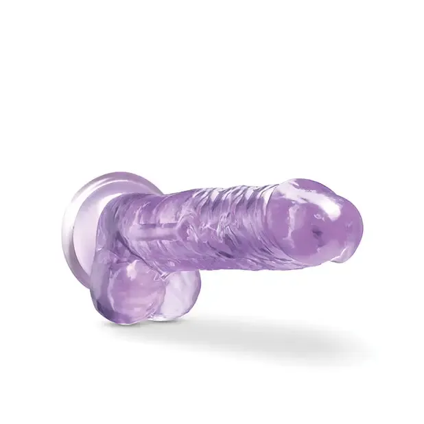 Blush Dildos Blush Naturally Yours Crystalline 7 in Dildo with Balls Suction Cup Diamond Blush Dildos Blush Naturally Yours Crystalline 7 in Dildo with Balls Suction Cup Diamond
