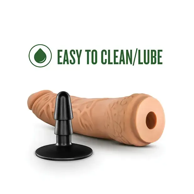 Blush Lock On Hexanite Realistic 75 in Silicone Dildo with Suction Cup Adapter Tan Blush Female Sex Toys Blush Lock On Hexanite Realistic 75 in Silicone Dildo with Suction Cup Adapter Tan Blush Female Sex Toys