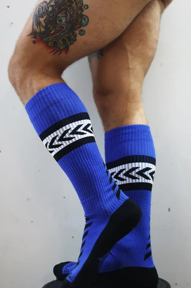 Breedwell Vibrators Daddys Favorite Socks Blue