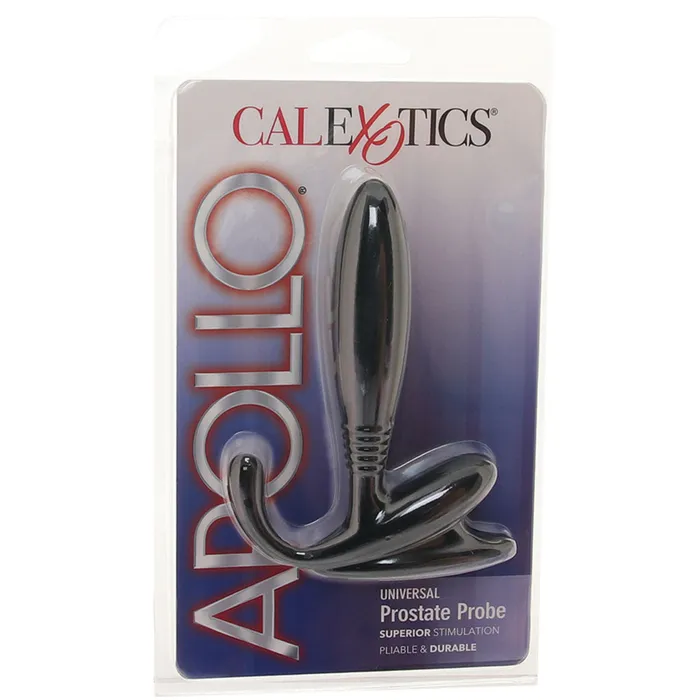 CalExotics Anal Apollo Universal Prostate Probe in Black
