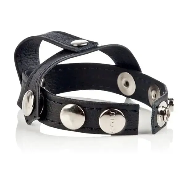 CalExotics Couples Colt Leather Hpiece Divider