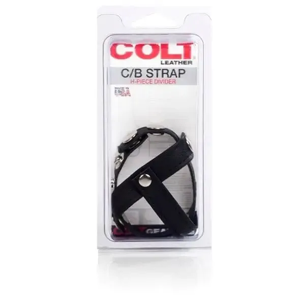 CalExotics Couples Colt Leather Hpiece Divider