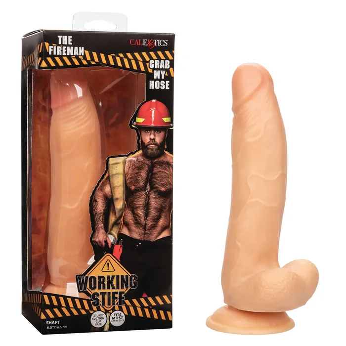 CalExotics Dildos CaleXOtics Working Stiff The Fireman 65 Dong Ivory