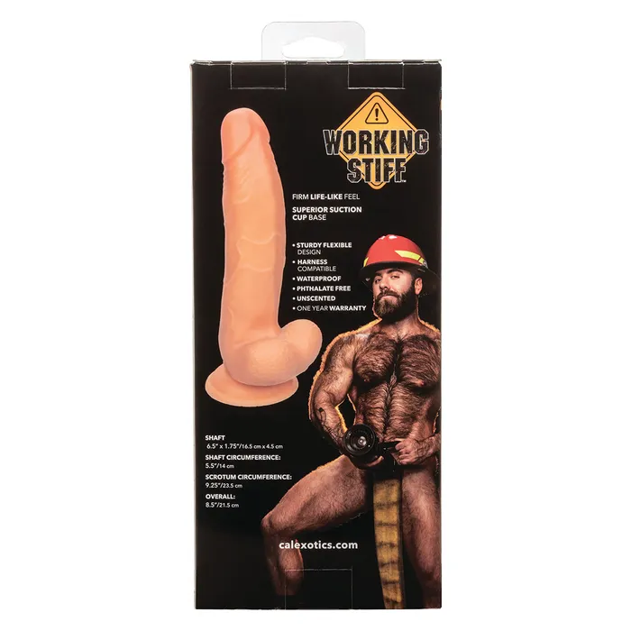 CalExotics Dildos CaleXOtics Working Stiff The Fireman 65 Dong Ivory