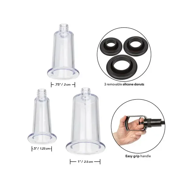 CalExotics Male Sex Toys Boundless Body Pump Kit CalExotics Male Sex Toys Boundless Body Pump Kit