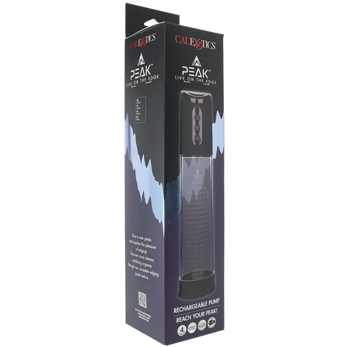 CalExotics Male Sex Toys Peak Rechargeable Edging Penis Pump