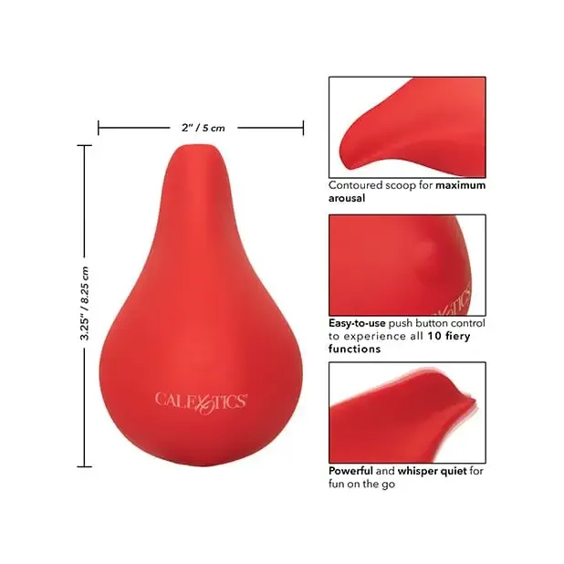 CalExotics Red Hot Glow Red Vibrators