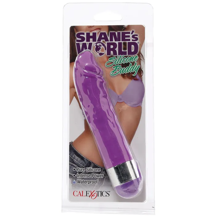 CalExotics Vibrators Shanes World Silicone Buddy Vibe in Purple