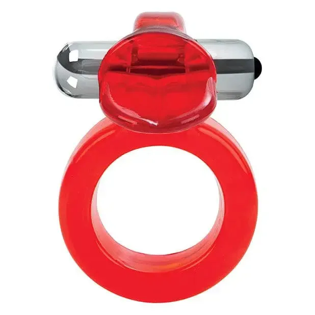 CalExotics Vibrators Wireless Clit Flicker Red