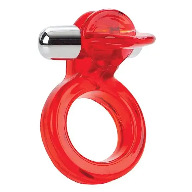 CalExotics Vibrators Wireless Clit Flicker Red