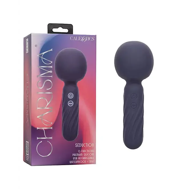 California Exotic Novelties Charisma Seduction Massager Blue Vibrators