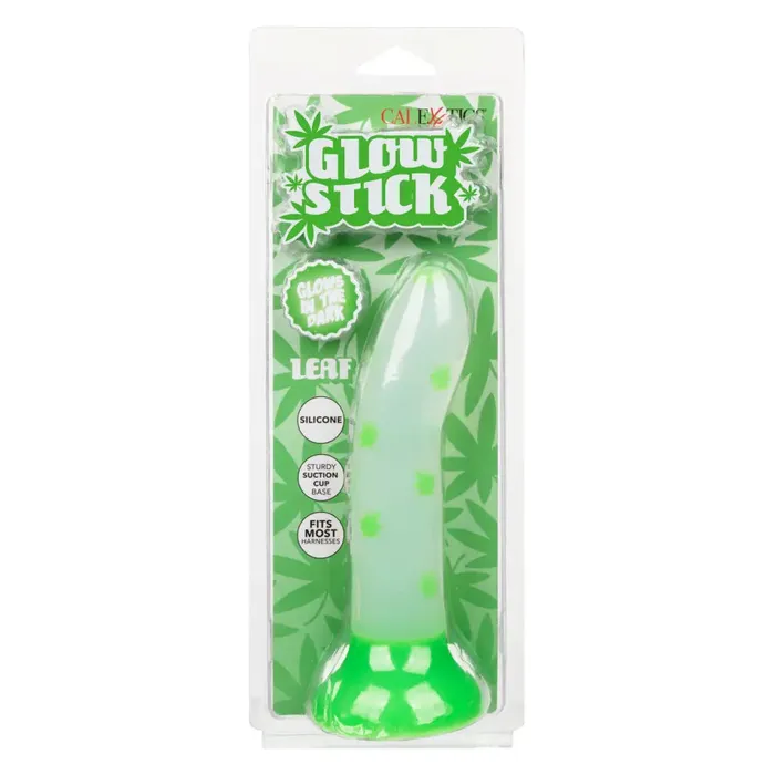 California Exotic Novelties Vibrators Glow Stick Leaf