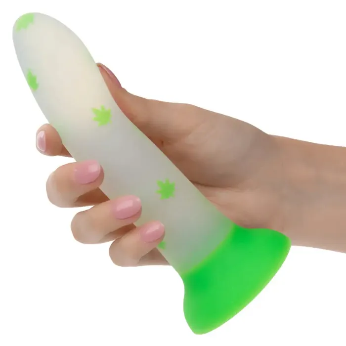 California Exotic Novelties Vibrators Glow Stick Leaf