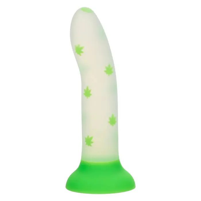 California Exotic Novelties Vibrators Glow Stick Leaf