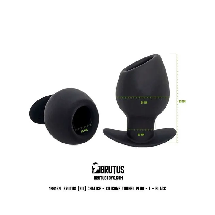 Chalice Silicone Tunnel Plug Brutus Anal