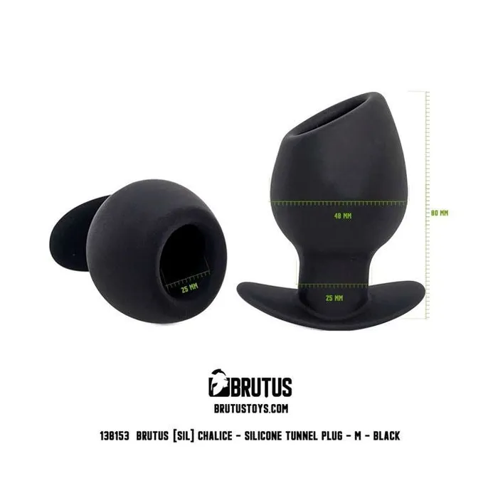 Chalice Silicone Tunnel Plug Brutus Anal