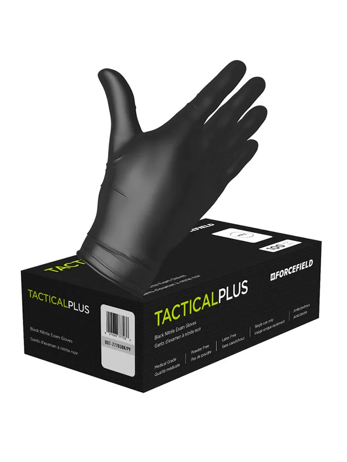 Come As You Are Vibrators Tactical Plus Nitrile Gloves Bag of 10