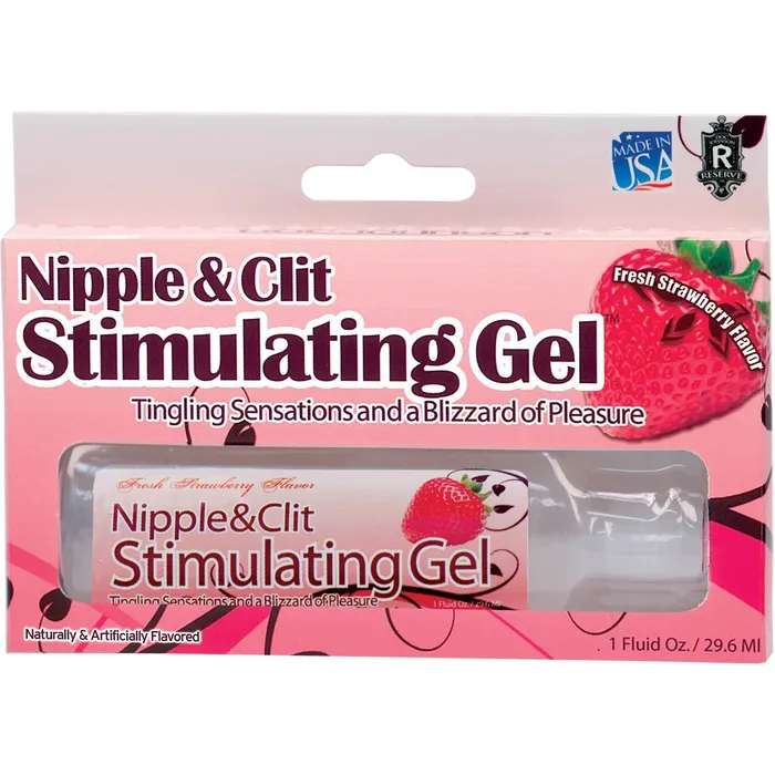 Couples Doc Johnson Doc Johnson Nipple Clit Stimulating Gel Strawberry